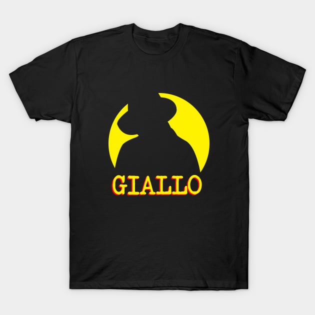 Giallo Italian Horror Movies T-Shirt by CultTees